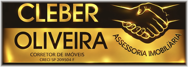 Cleber Oliveira — Assessoria Imobiliária, Corretor de Imóveis, CRECI SP 209504 F